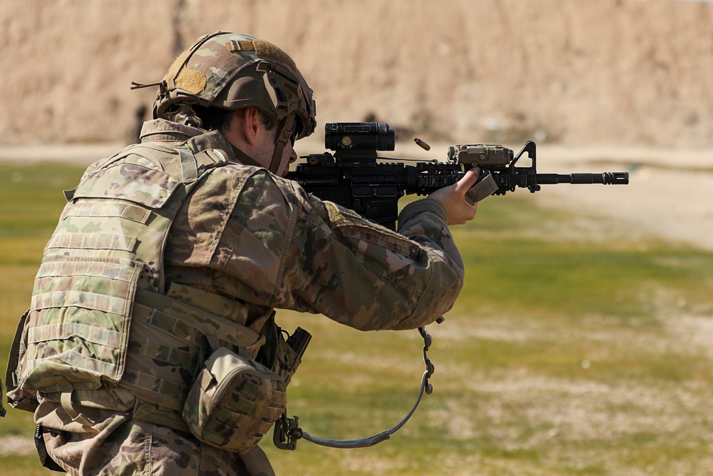 Charger Company conducts live-fire exercise