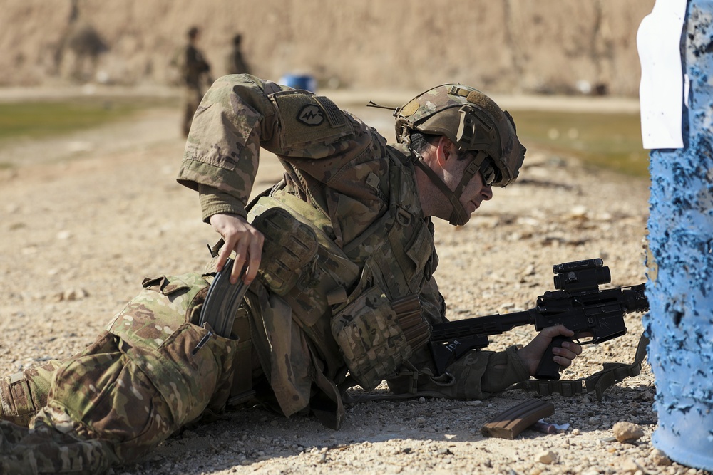 Charger Company conducts live-fire exercise