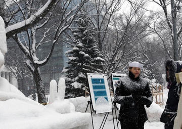 Navy Community Outreach at Sapporo Snow Festival