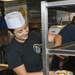 USS Normandy Sailor Serves Ice Cream