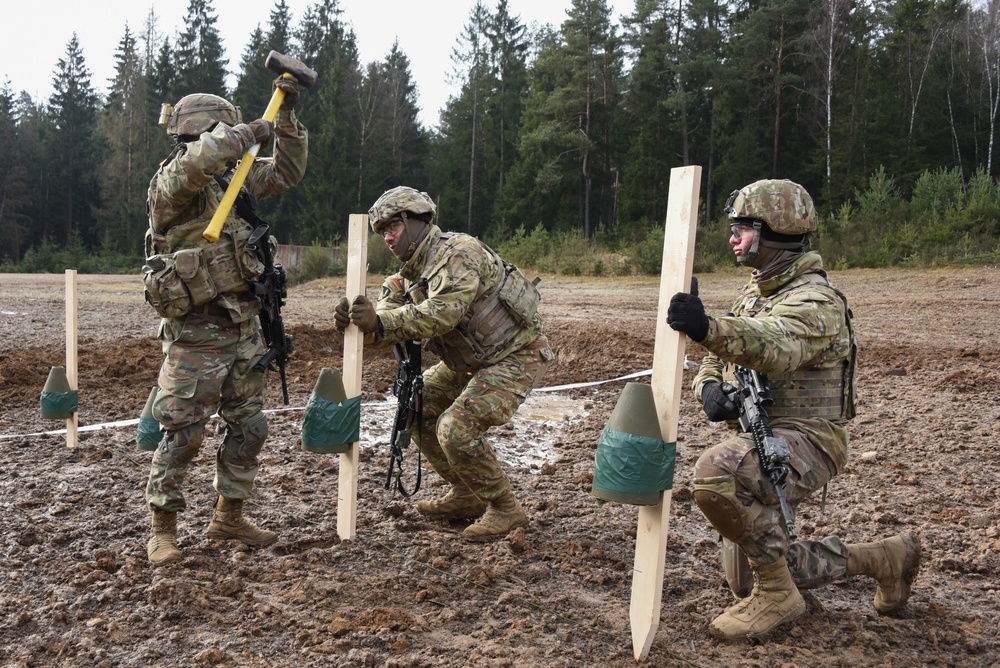 2CR Engineers at demo range