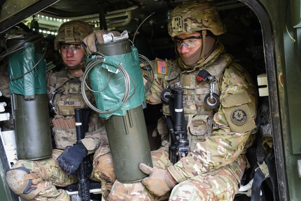 2CR Engineers at demo range