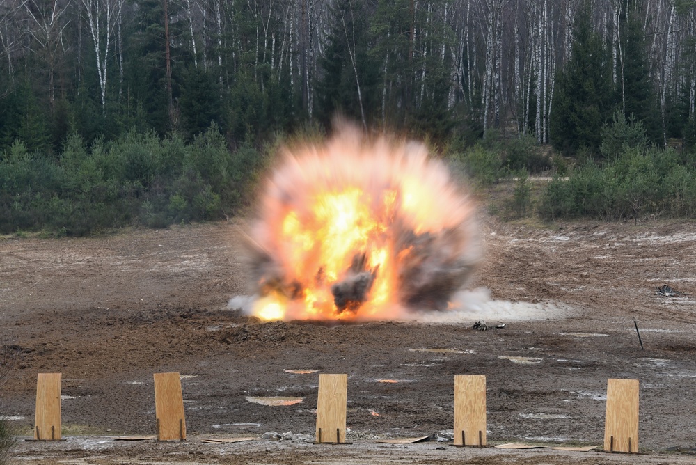 2CR Engineers at demo range