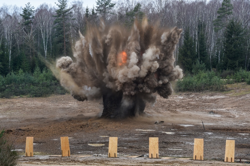 2CR Engineers at demo range