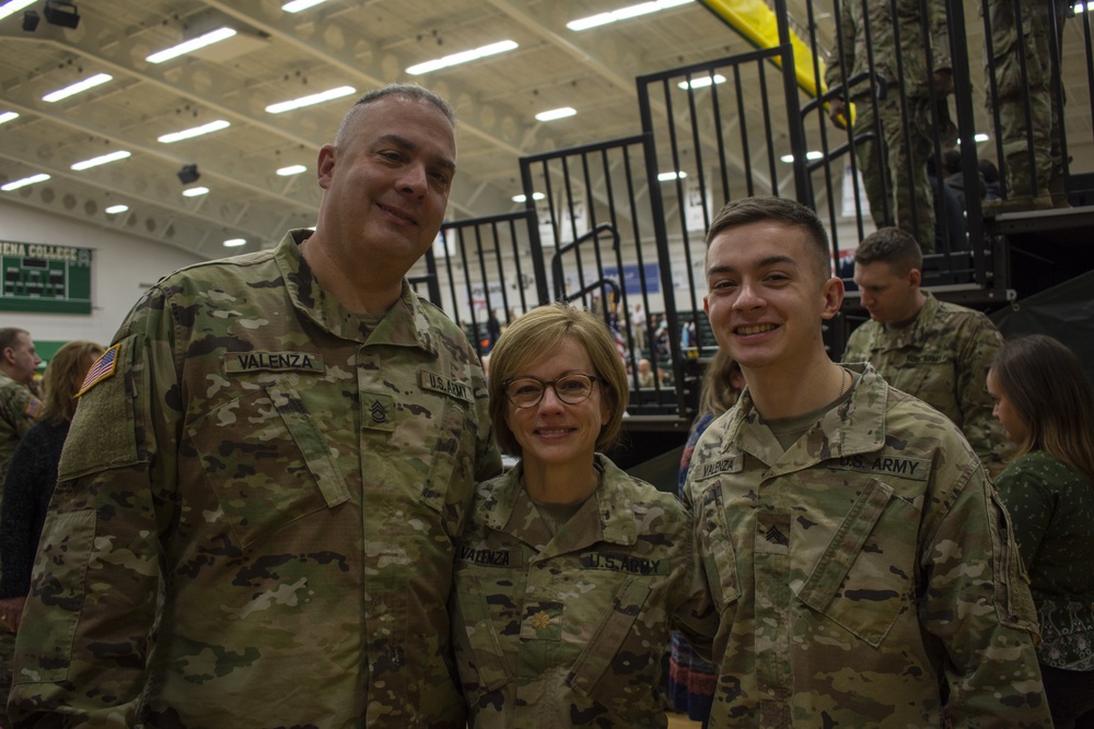 Family Deploys with 42nd Division