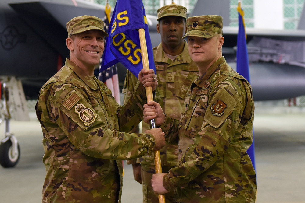 New commander takes charge of the 48th Operations Support Squadron