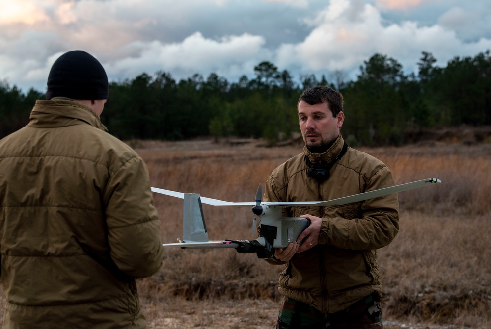 NAVSCIATTS Students Conduct UAS Nighttime Ops