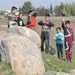 Children Greet U.S. Army