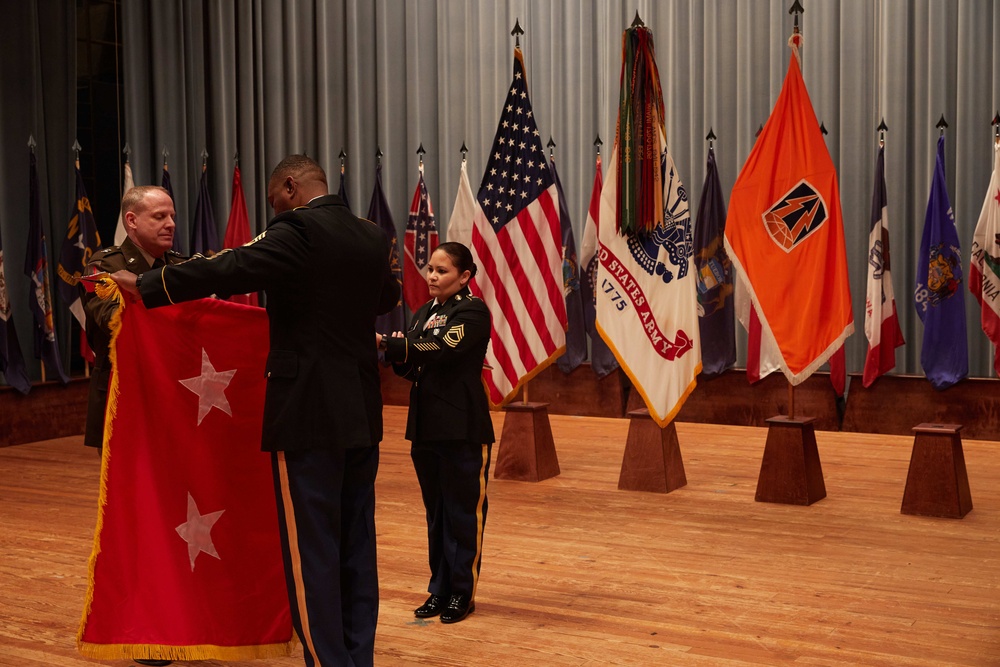 Maj. Gen. John Phillips promotion ceremony