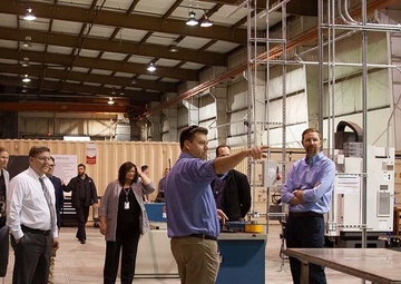 NavalX Officials Get View into PHD Partnerships at Fathomwerx Lab
