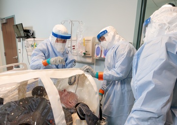 Air Force partnership readies Airmen for infectious disease response