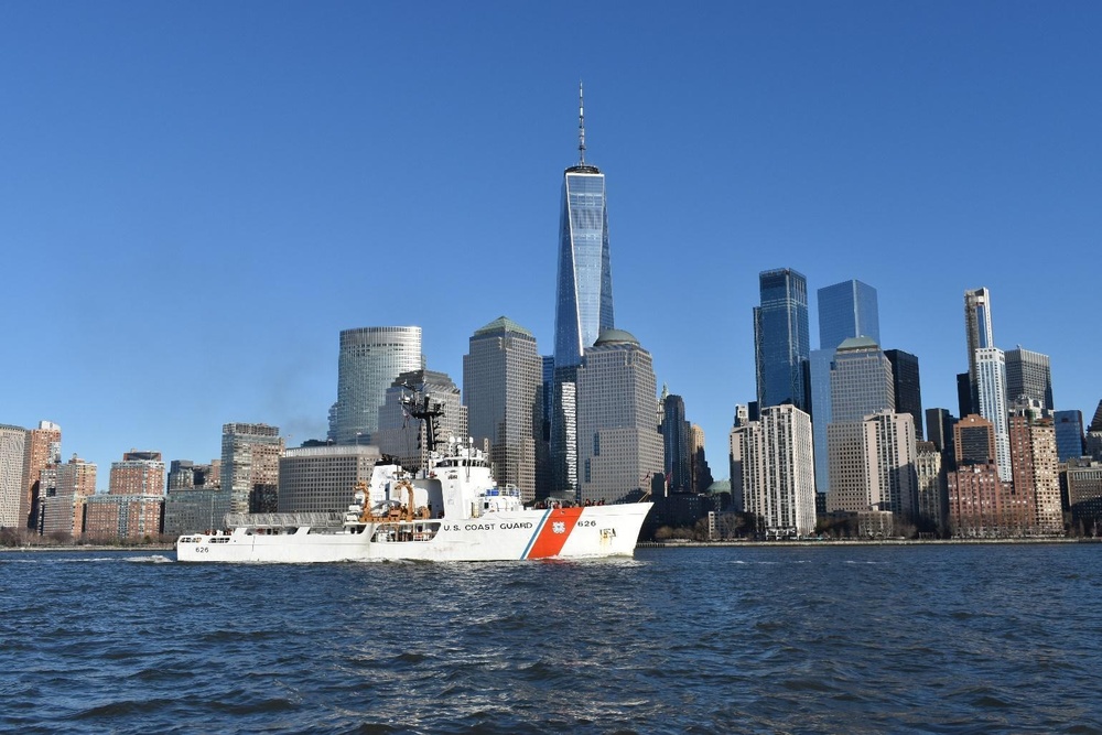 Coast Guard Cutter Dependable patrols Northeast and Mid-Atlantic