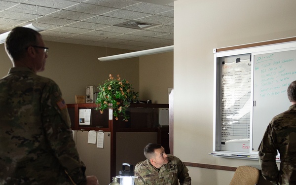 Joint operations center conducts blackout exercise