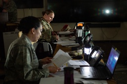 Joint operations center conducts blackout exercise