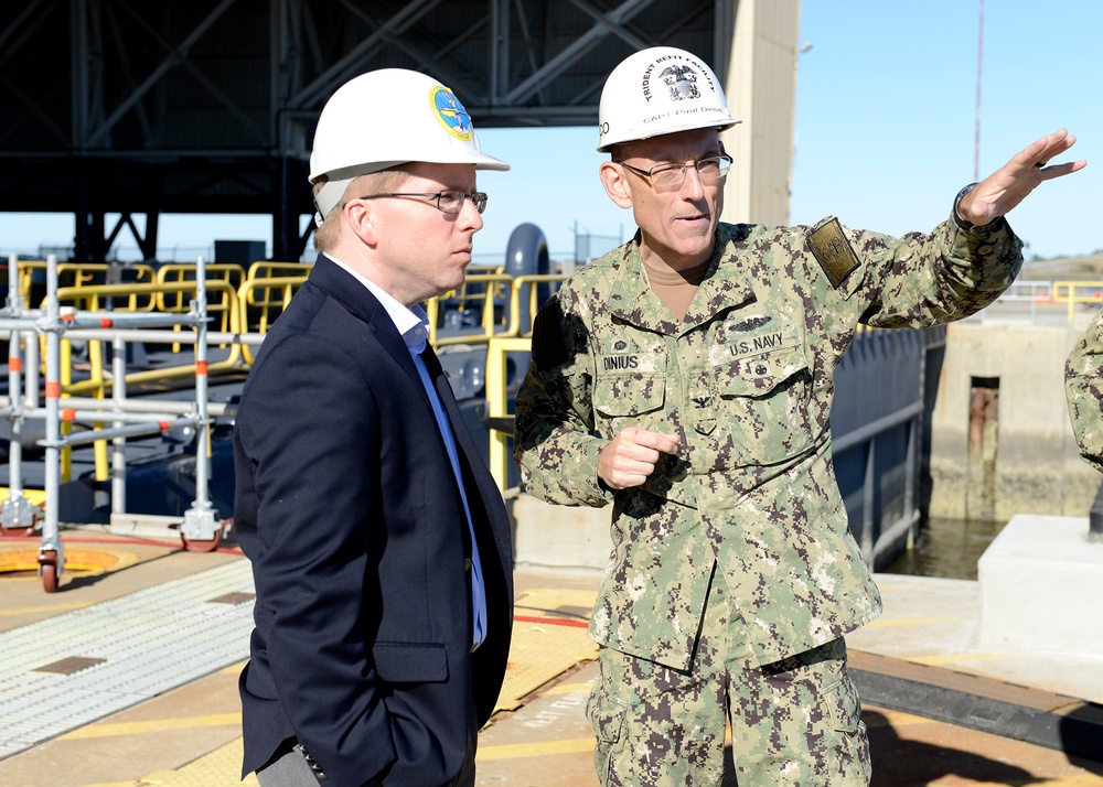 North Dakota Senator's National Security Advisor Visits Kings Bay