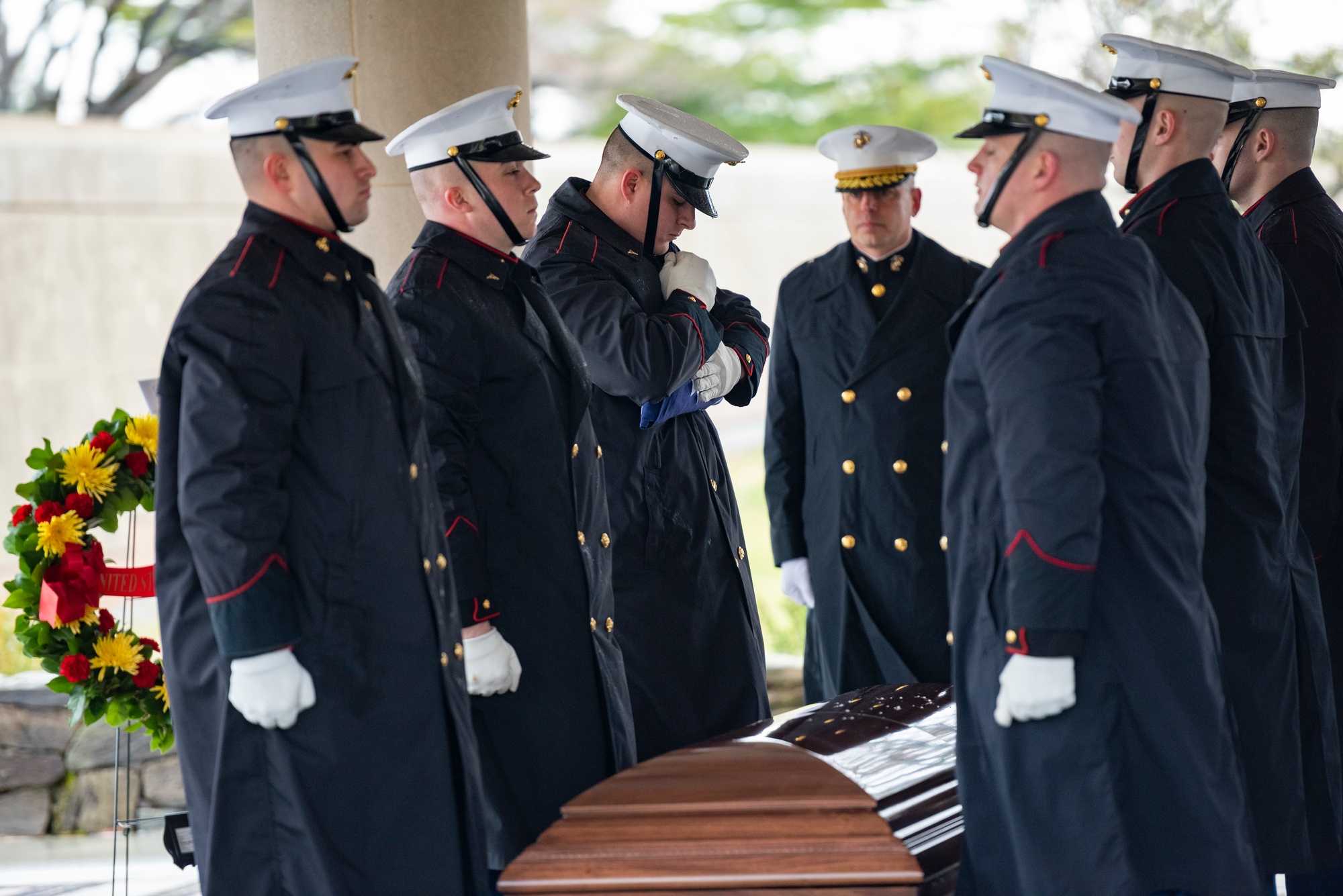 DVIDS - Images - Military Funeral Honors with Funeral Escort Were