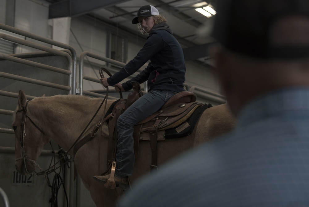 Marine Corps Mounted Color Guard- Horsemanship Training