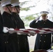 Military Funeral Honors with Funeral Escort Were Conducted for U.S. Marine Corps Pfc. Edward Nalazek in Section 60