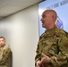 Master Sgt. Eric Kiddie retires