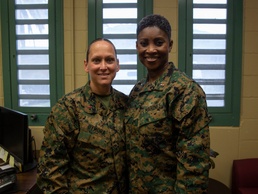 Female Marine makes history in corrections MOS
