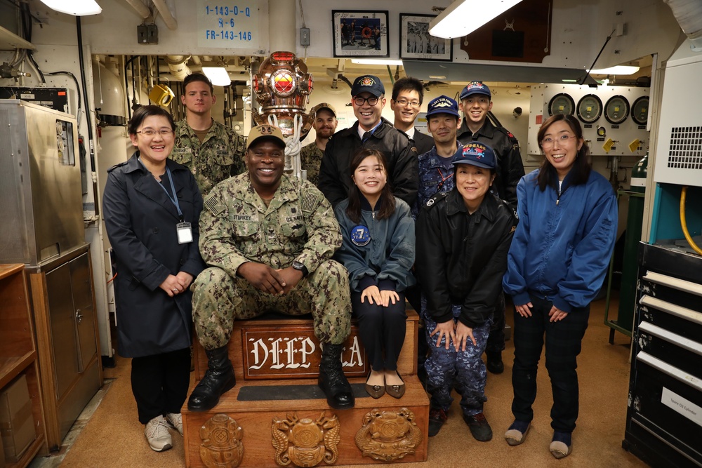 Emory S Land Hosts JMSDF