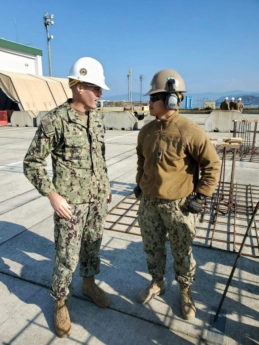 NMCB-5’s Commanding Officer visits Detail Sasebo