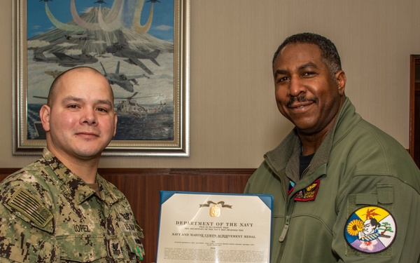 ABE1 Lopez receives NAM