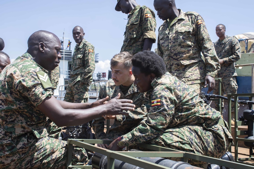 U.S. Marines Advise Uganda People's Defence Force