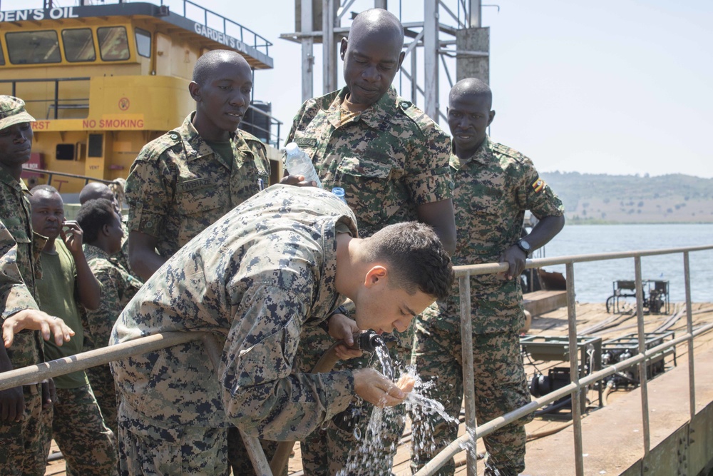 U.S. Marines Advise Uganda People's Defence Force