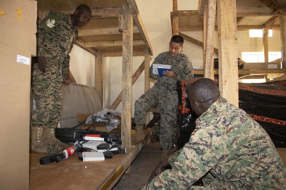 U.S. Marines Advise Uganda People's Defence Force