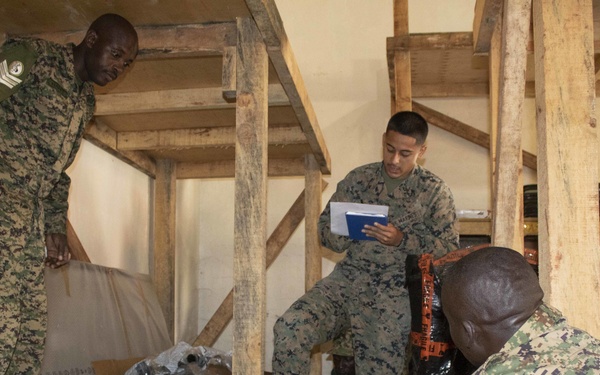 U.S. Marines Advise Uganda People's Defence Force