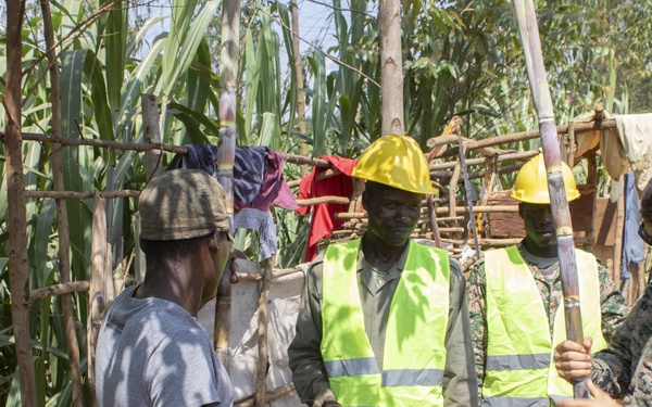 U.S. Marines Advise Uganda People's Defence Force