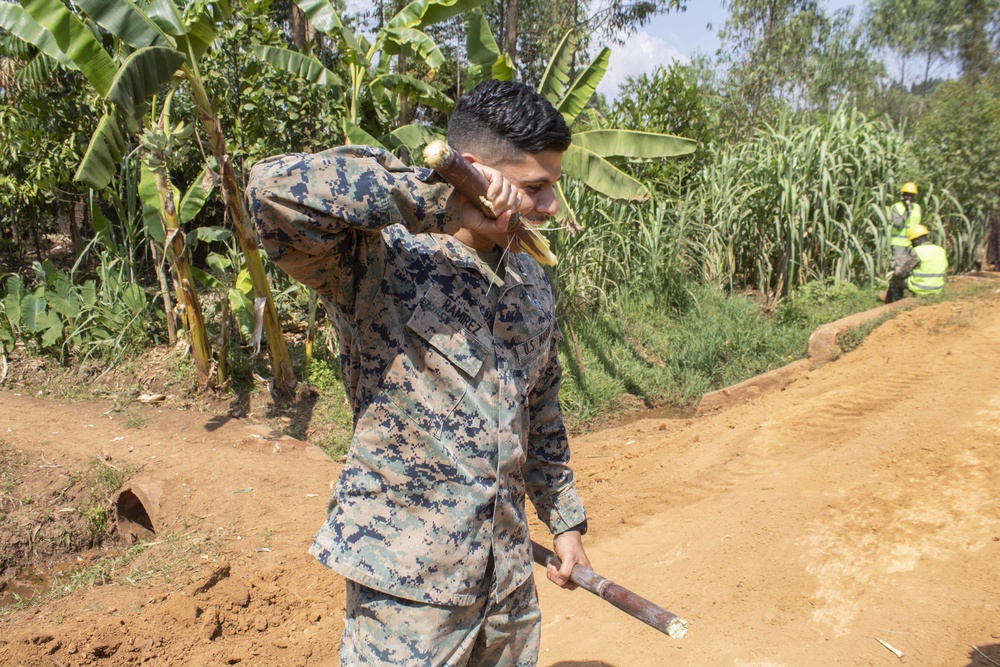 U.S. Marines Advise Uganda People's Defence Force