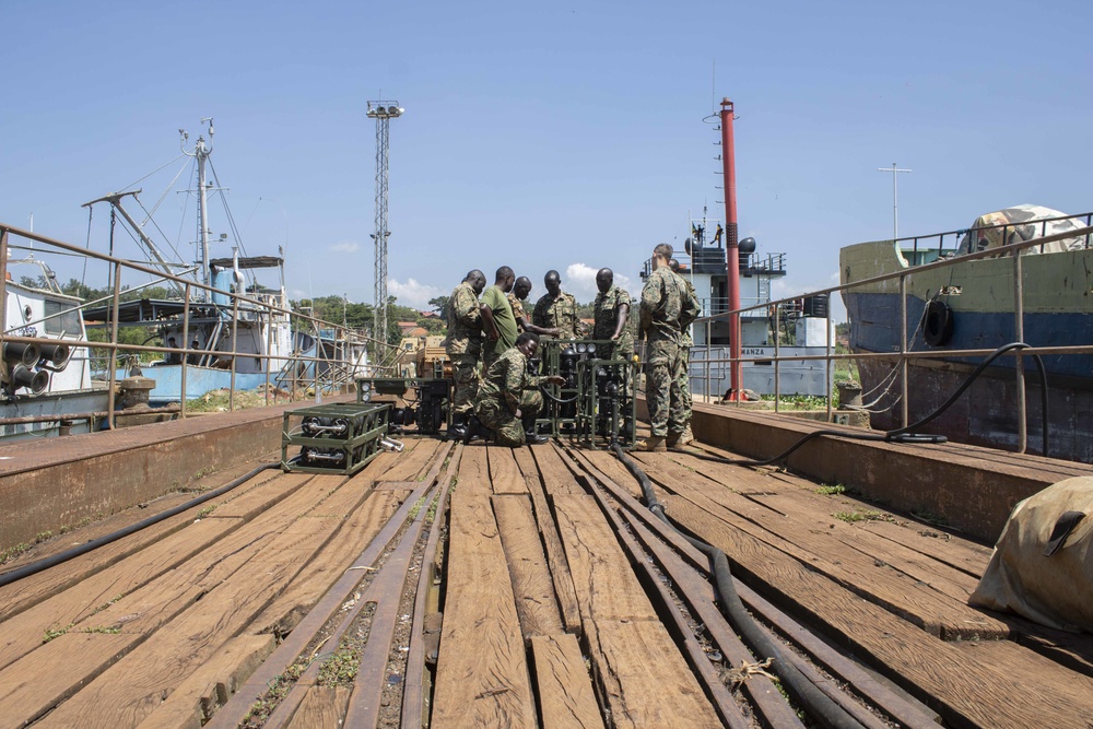 U.S. Marines Advise Uganda People's Defence Force