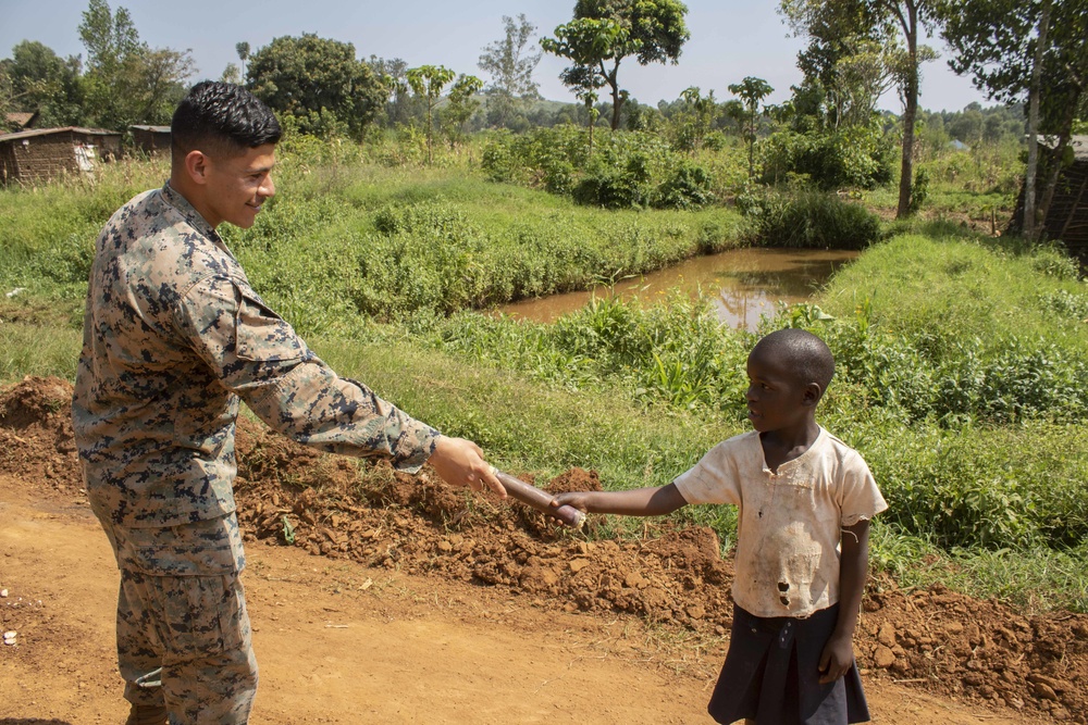 U.S. Marines Advise Uganda People's Defence Force