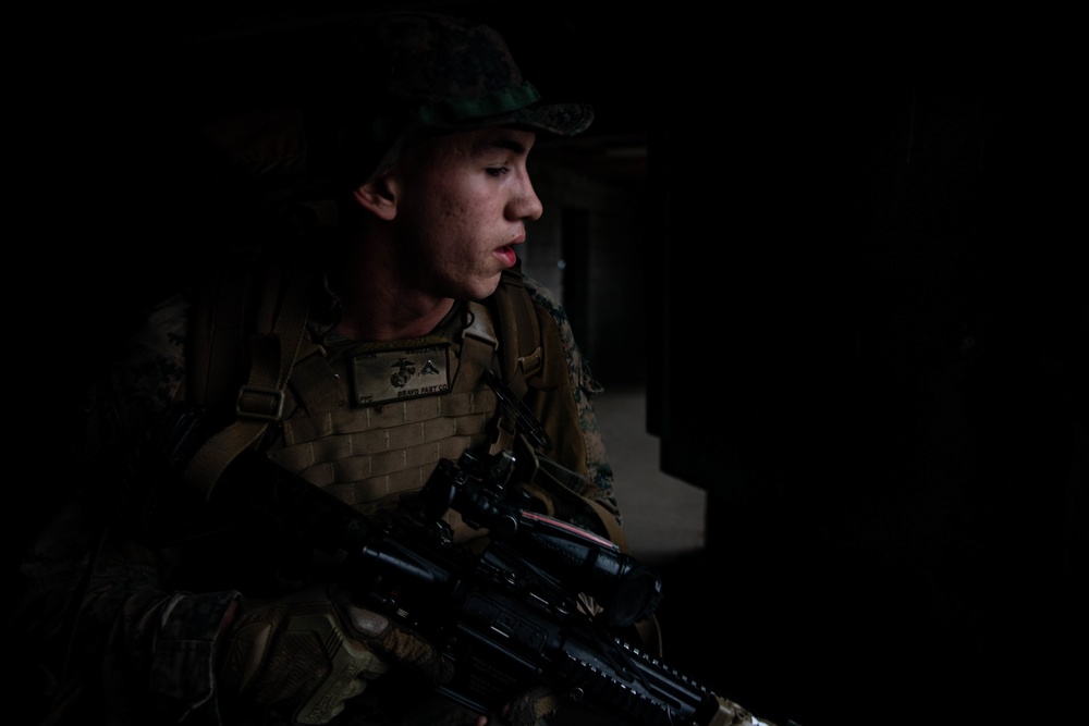 U.S. Marines Conduct Exterior Security Training