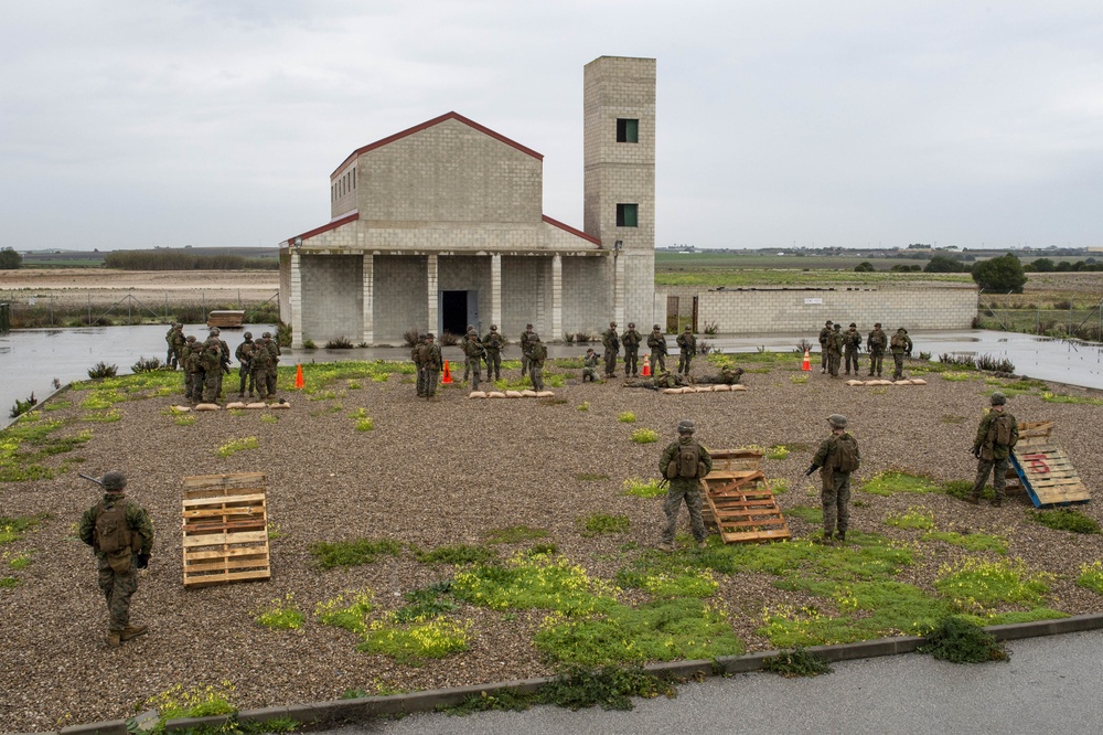 U.S. Marines Conduct Hand Grenade Training