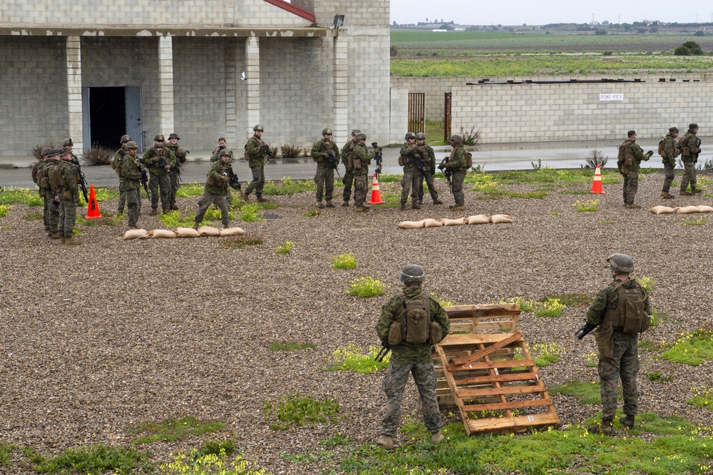 U.S. Marines Conduct Hand Grenade Training