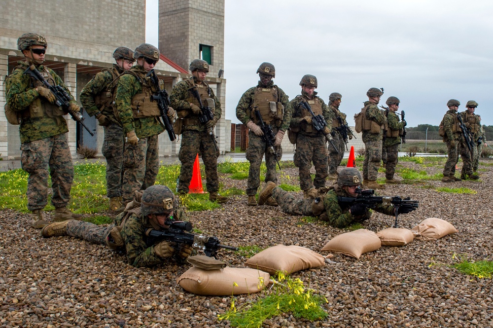 U.S. Marines Conduct Hand Grenade Training