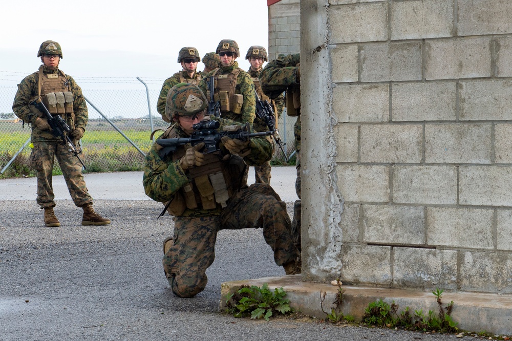 U.S. Marines Conduct Hand Grenade Training