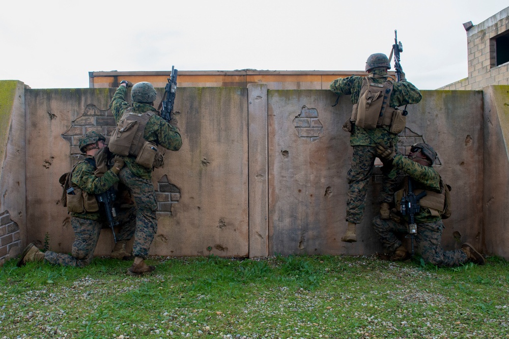 U.S. Marines Conduct Hand Grenade Training