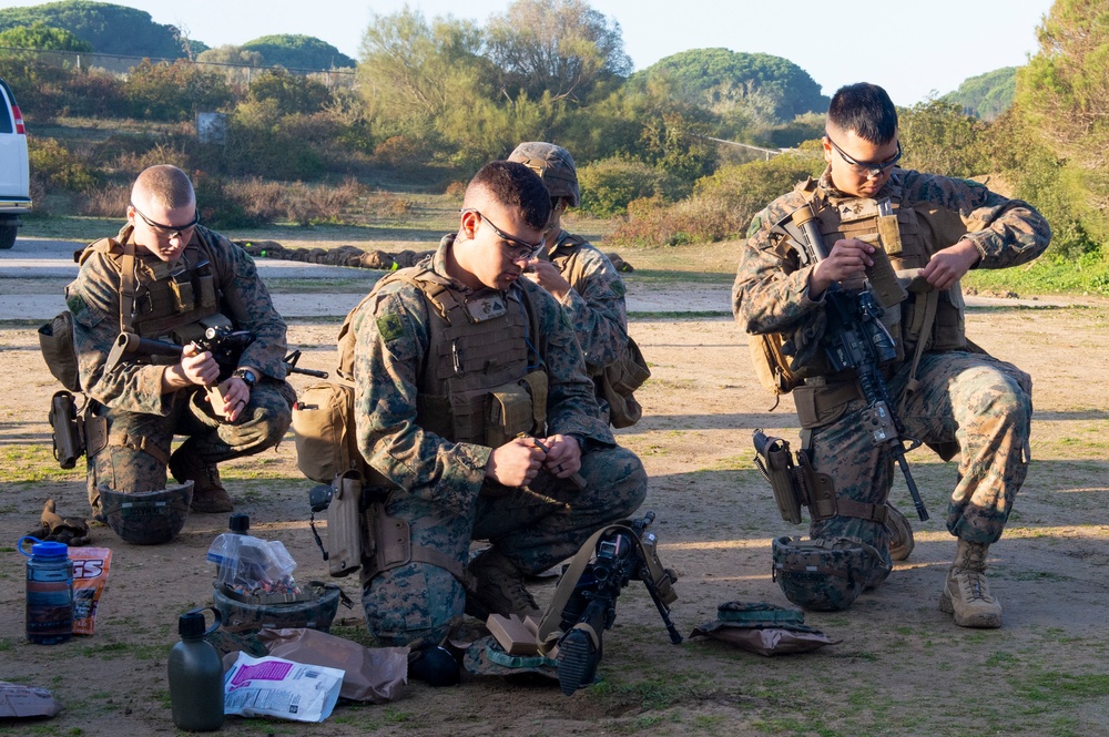 U.S. Marines Conduct Hand Grenade Training