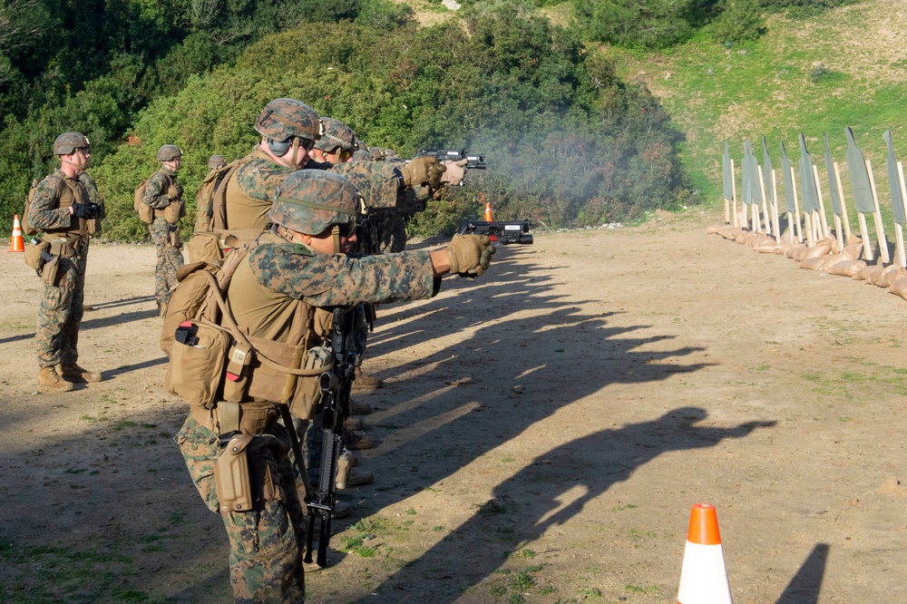 U.S. Marines Conduct Hand Grenade Training