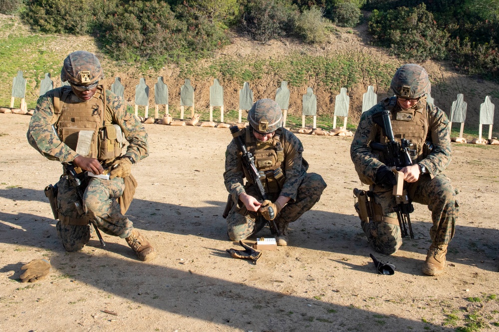 U.S. Marines Conduct Hand Grenade Training