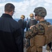 Blue-Green machine gun team: 31st MEU Marines train with Sailors on M240B