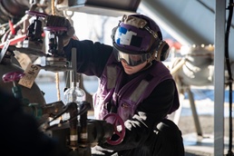 USS Gerald R. Ford RAS