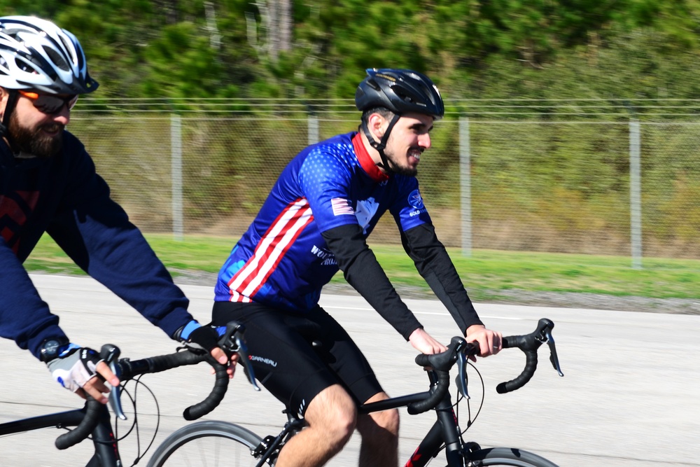 Wounded Warrior Project Soldier Ride Cycles through NAS Pensacola