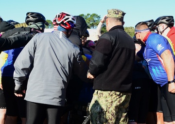 Wounded Warrior Project Soldier Ride Cycles through NAS Pensacola