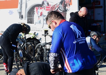Wounded Warrior Project Soldier Ride Cycles through NAS Pensacola