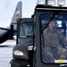 Crew chiefs prepare C-130H for takeoff